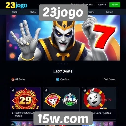 Análise das principais funcionalidades do site 23jogo